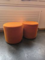 2x Vitra Visiona Hocker Orange
