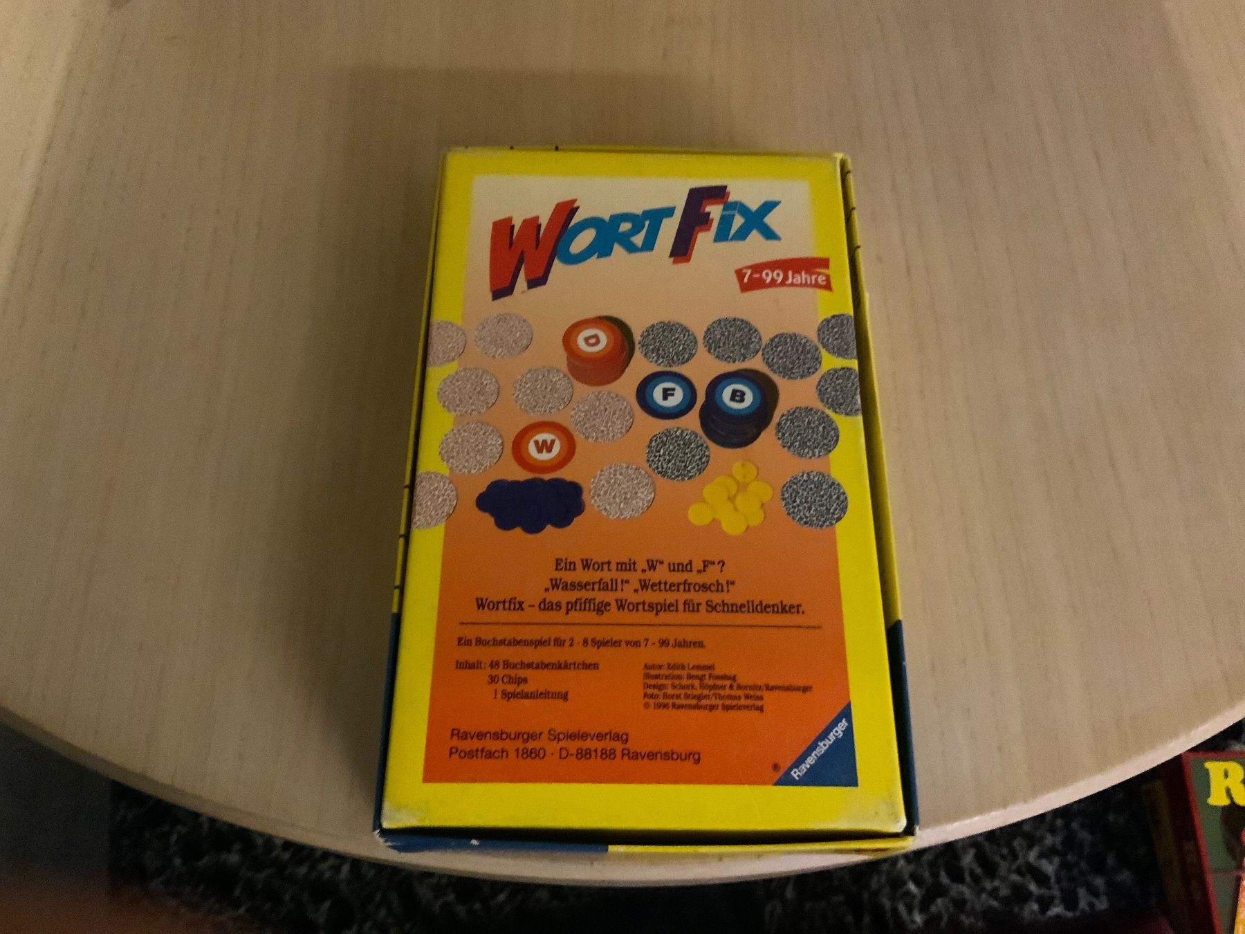 Ravensburger Giochi: Ravensburger Spiel Wort Fix – Usato da Schübelbach venduto da Hecht11. 1