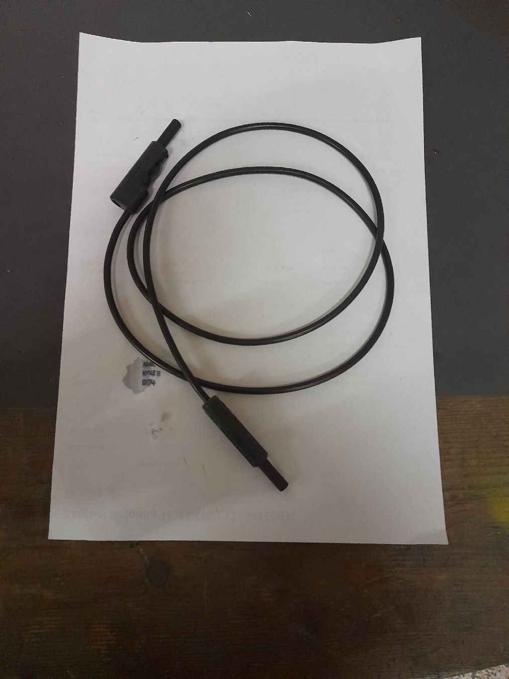 Kabel: Labor Kabel 1m Schwarz – Neu und originalverpackt aus Stetten AG von 48221948