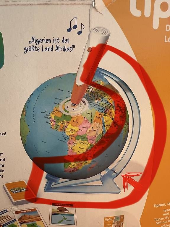 Giochi: Tiptoi Globus Wissen – Usato da Winterthur venduto da kayas13 1