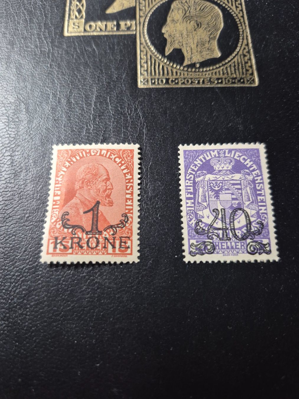 Tutti i francobolli: 1 Krone a. 15 Heller 1920 Kaiserkopf – Usato da Grüningen venduto da bestak1 1