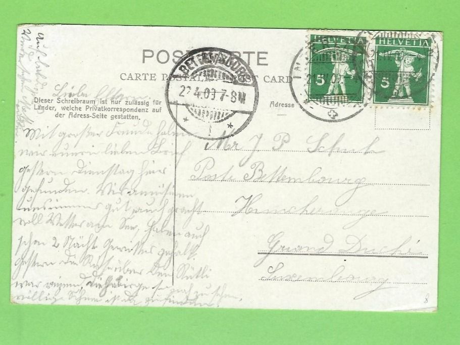 Cartoline postali: Interlaken und Berner Oberland – Usato da Zürich venduto da t24_de 1