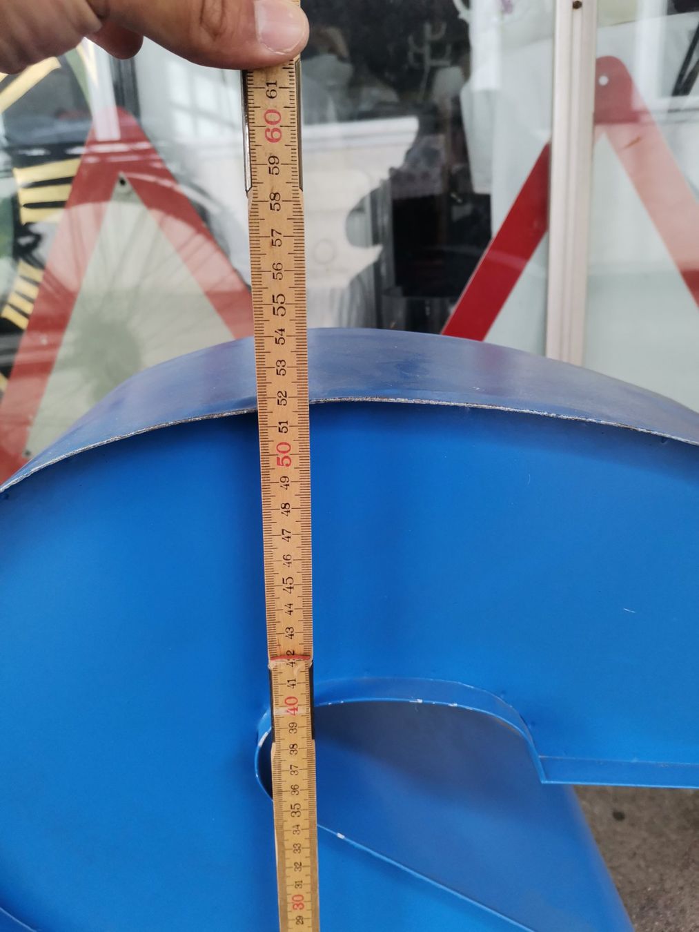 Toutes les décorations: Werbebuchstabe S, Blechbuchstabe S, S, Buchstabe S, Werbung – D'occasion à Wiedlisbach par materialkreislauf 2