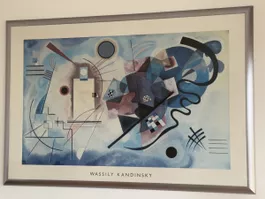 Professionell gerahmtes Bild von Wassily Kandinsky