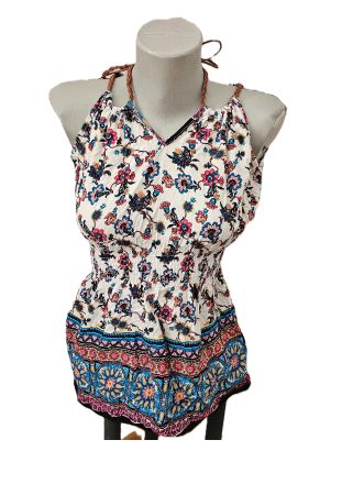 lässiges Top Gr. 36 / 38 Hippie Boho Chic tailliert