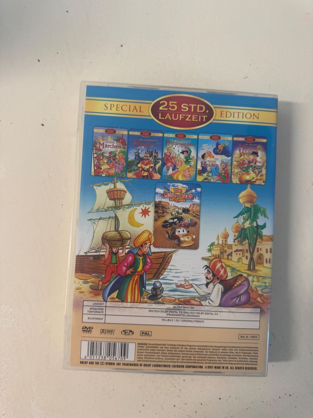 Alle DVDs: DIE GROSSE MÄRCHEN SCHATZKISTE  (6DVDS) – Gebraucht aus Basel von san_2qlq 1