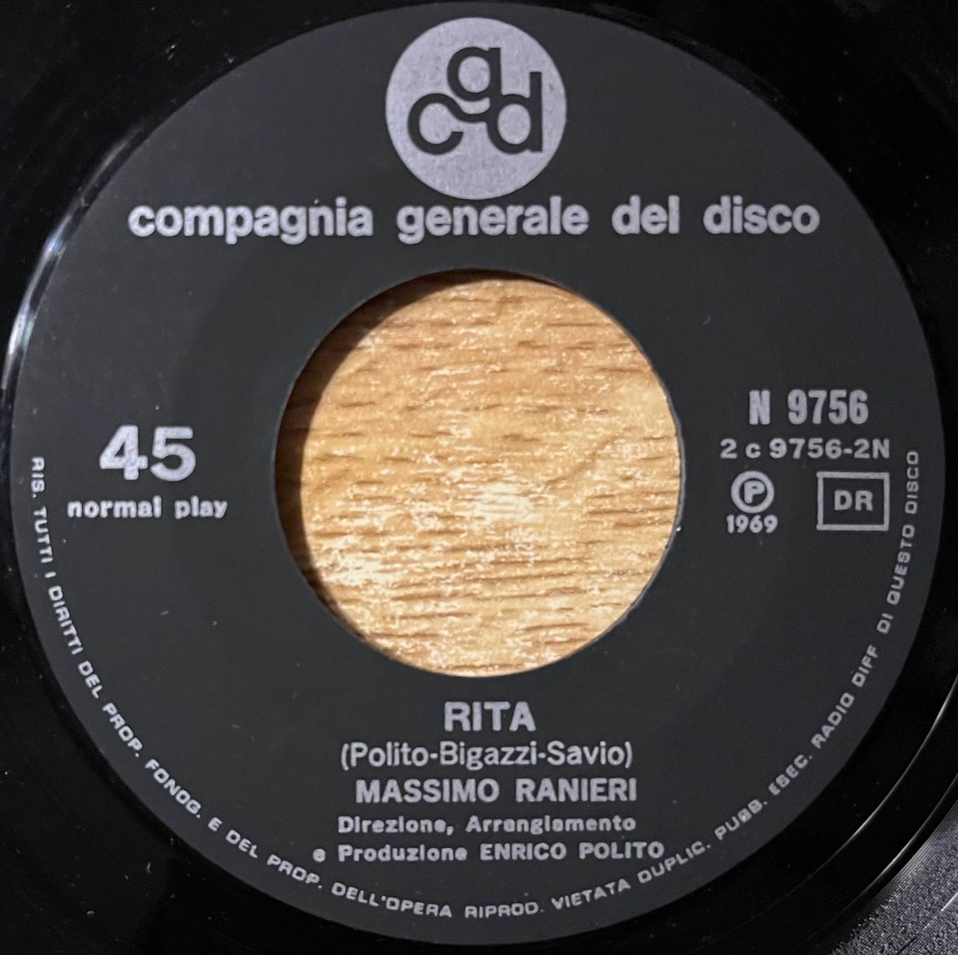 Schallplatten: MASSIMO RANIERI - SE BRUCIASSE LA CITTÀ – Gebraucht aus Bussigny von vinyl-pas-cher 3