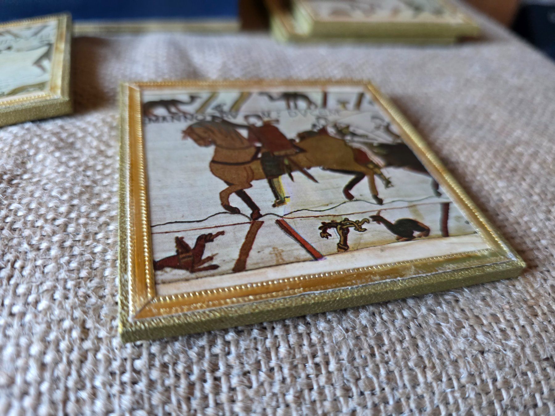 Sottobicchieri: Vintage Untersetzer Set - lateinischer Klassiker – Usato da Walterswil BE venduto da Lonitti 4