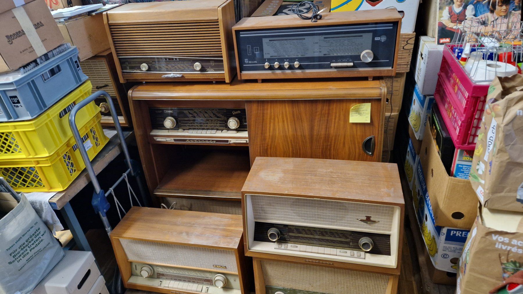 Radio: Röhrenradio Sammlung div Modelle – Usato da Wädenswil venduto da tometino