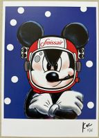KeC: Mickey flies only Swissair, signiert 3/15