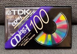 💥TDK"CD ing-I 100"💥top!top cassette type I