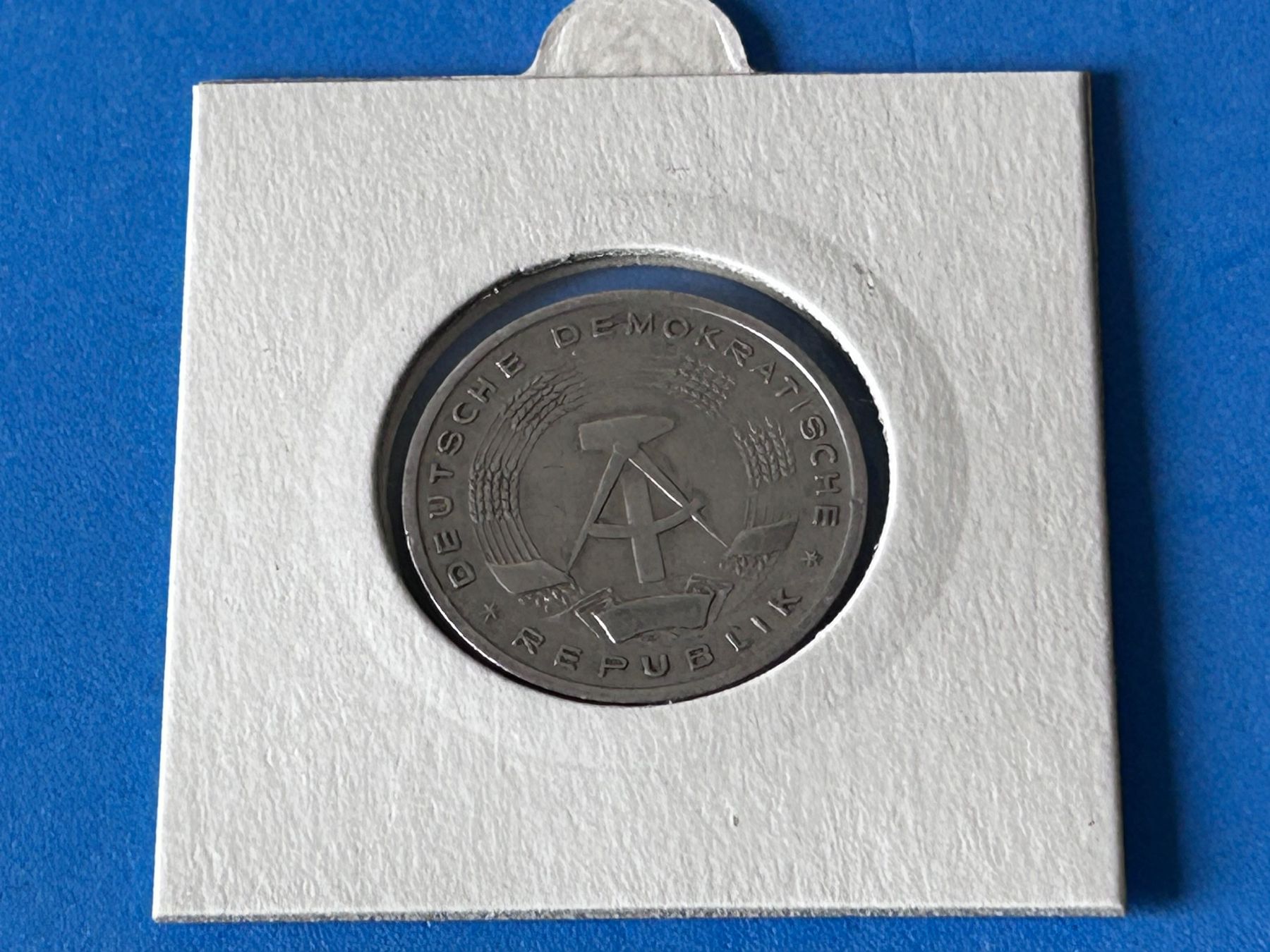 Tutti le monete: Germany - 1 Deutsche Mark 1956 – Usato da Corcelles NE venduto da AJKader 3