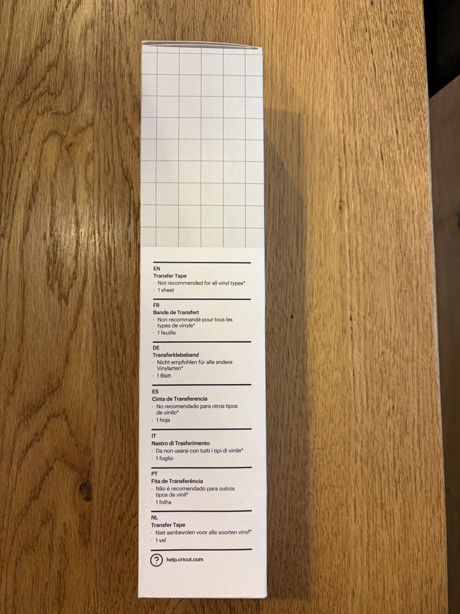 Fogli trasparenti: Transfertape Cricut – Nuovo e nell'imballaggio originale da Burgdorf venduto da nib_zf7z 2