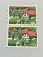 Probedruck 1975 Farmhouses and Village