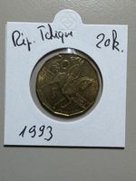 République Tchéquie - 20 couronnes - 1993