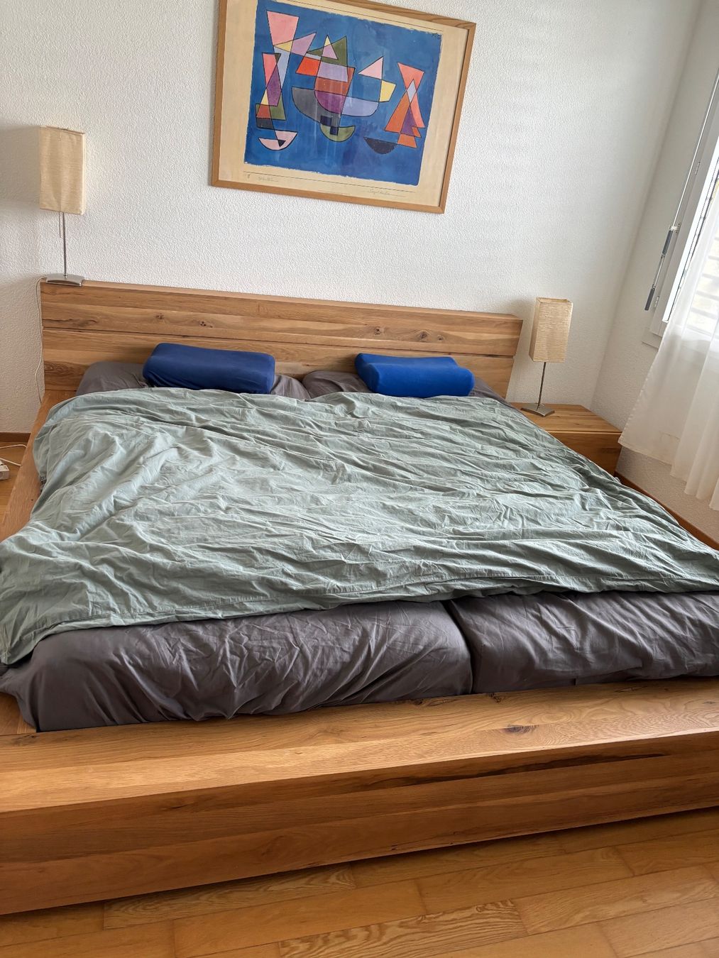 Livique Letti: Doppelbett in Wildeiche 180cmx200cm – Usato da Bern venduto da Inah01 1