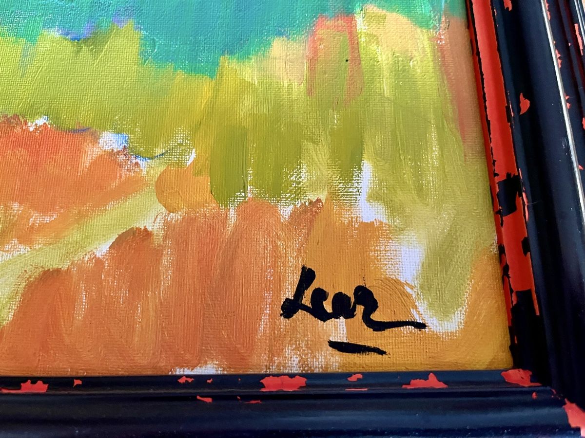 Gemälde: Tableau animalier peint par Amanda Lear – Gebraucht aus Montreux von giades 2