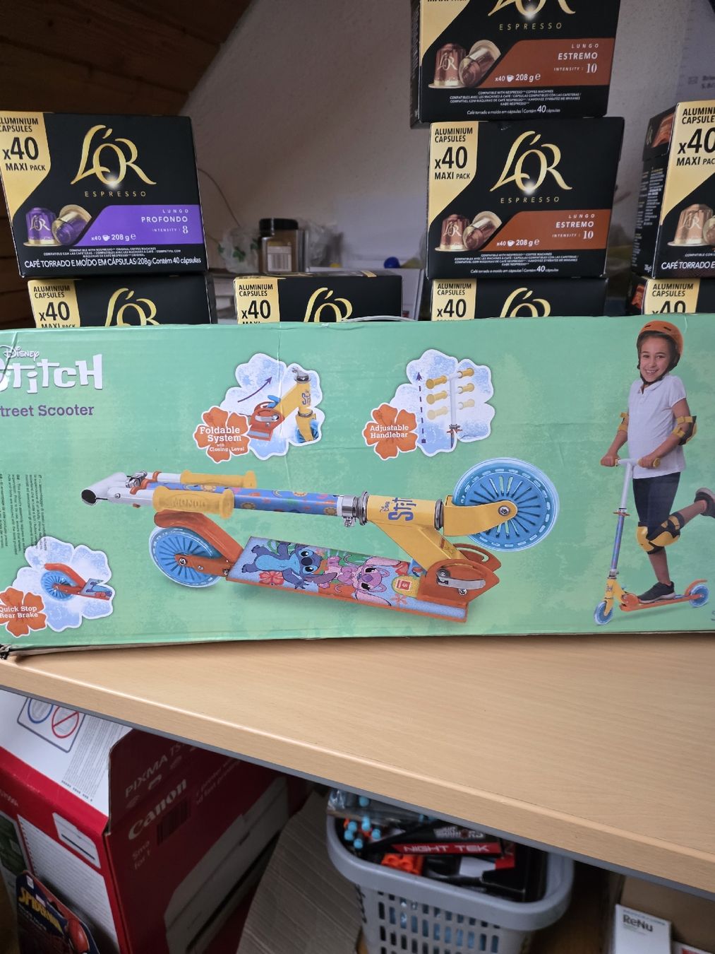 Kickboard: Kinderroller Disney Stitch - NEU & OVP, – Nuovo e nell'imballaggio originale da Möhlin venduto da mic_lo