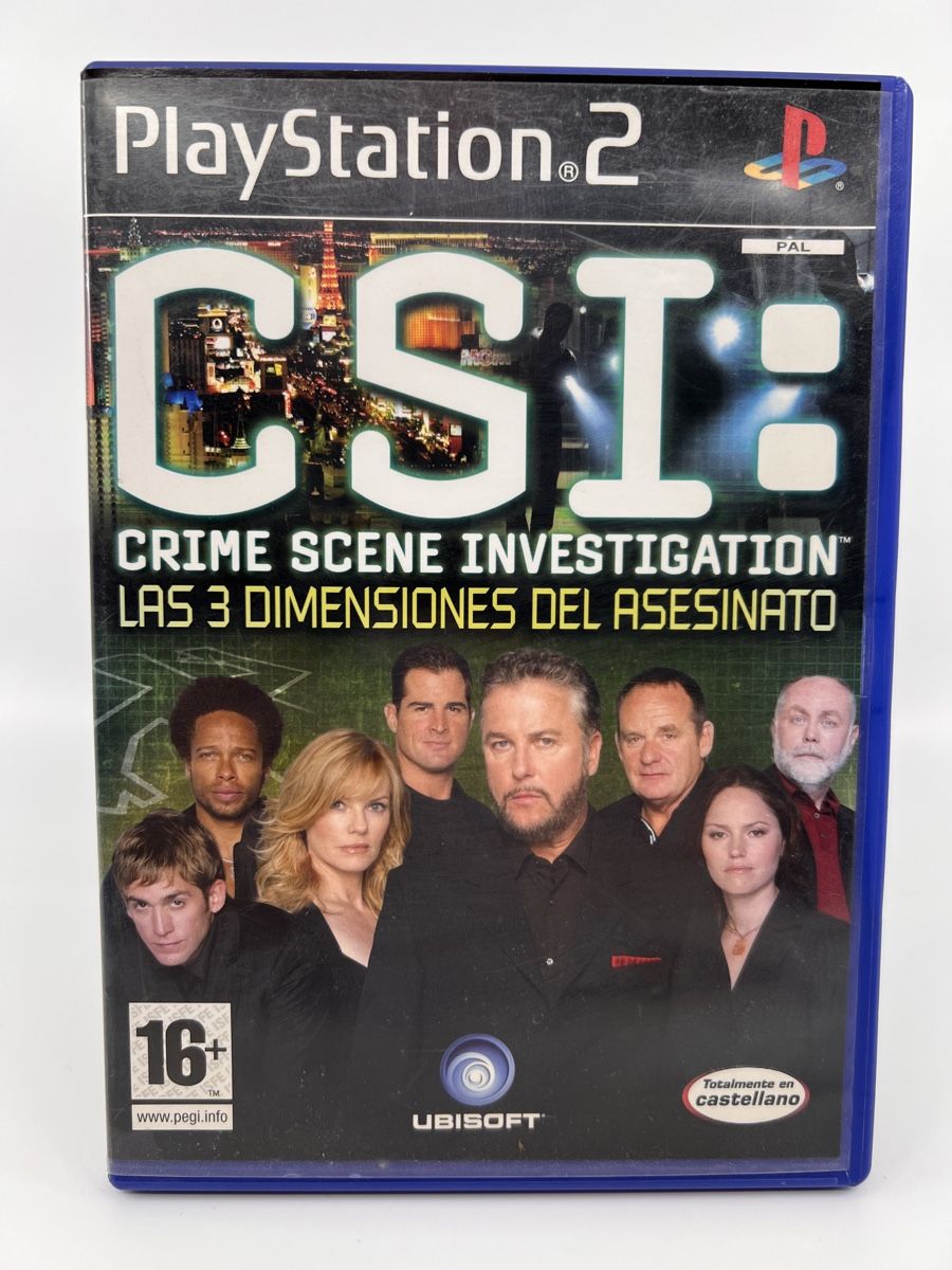 Sony Spiele: Spanisch!  CSI: Crime Scene Investigation - PS2 Game – Gebraucht aus Steffisburg von MEB-Trade