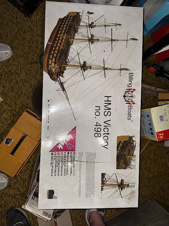 Modellbausätze & Standmodelle: Billing Boats HMS Victory no. 498 – Gebraucht aus Basel von shf_sk9f 2