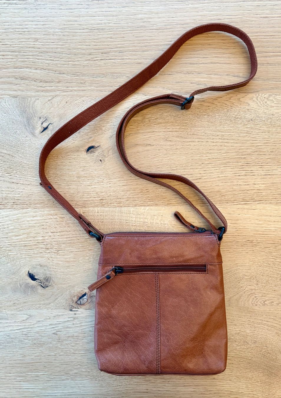 Borse: Spikes & Sparrow Umhängetasche Echtleder cognac – Usato da Hasle LU venduto da big1309 2