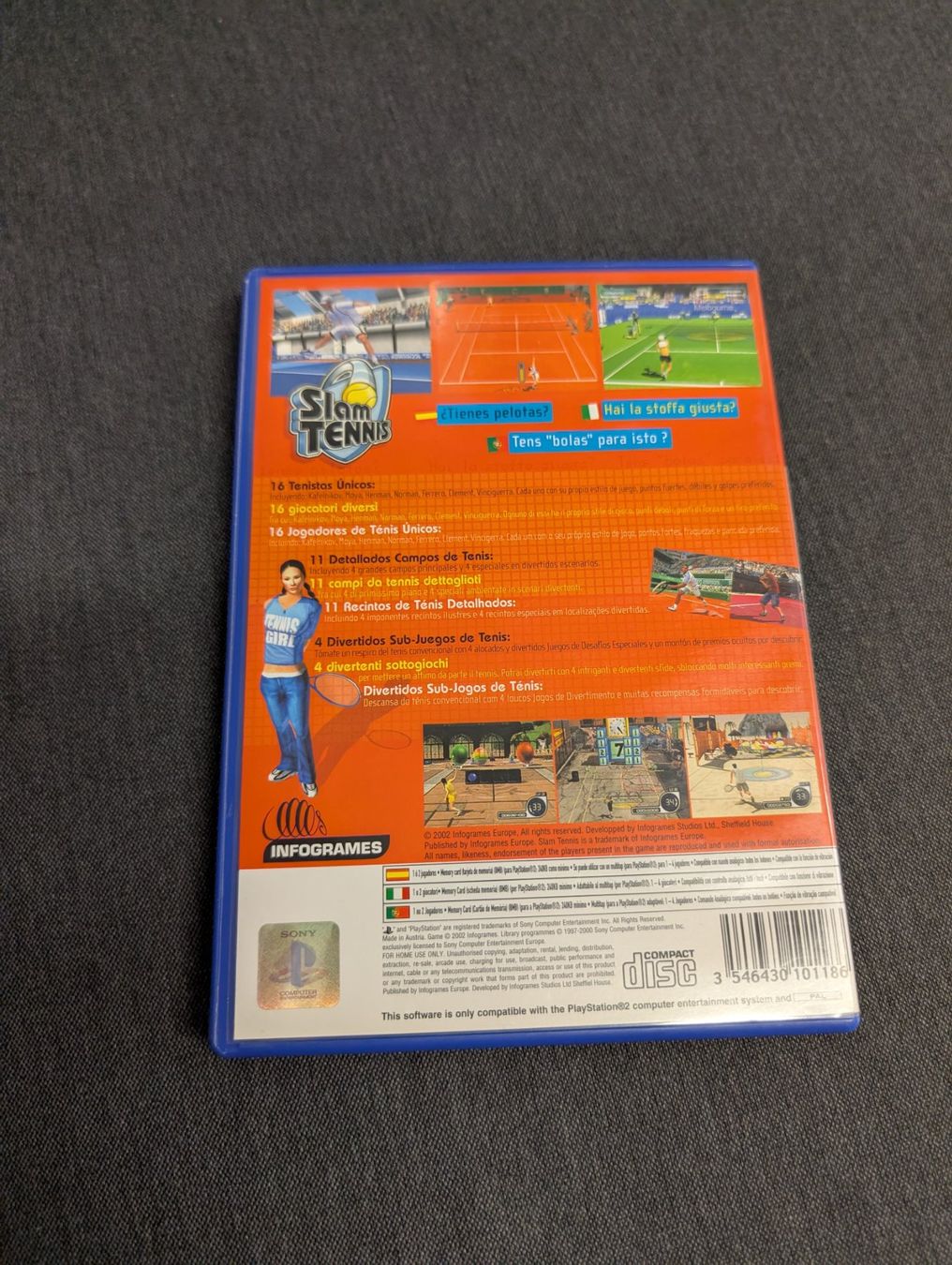 Spiele: Slam tennis Sony playstation 2 – Gebraucht aus Giubiasco von Ticinerd 1