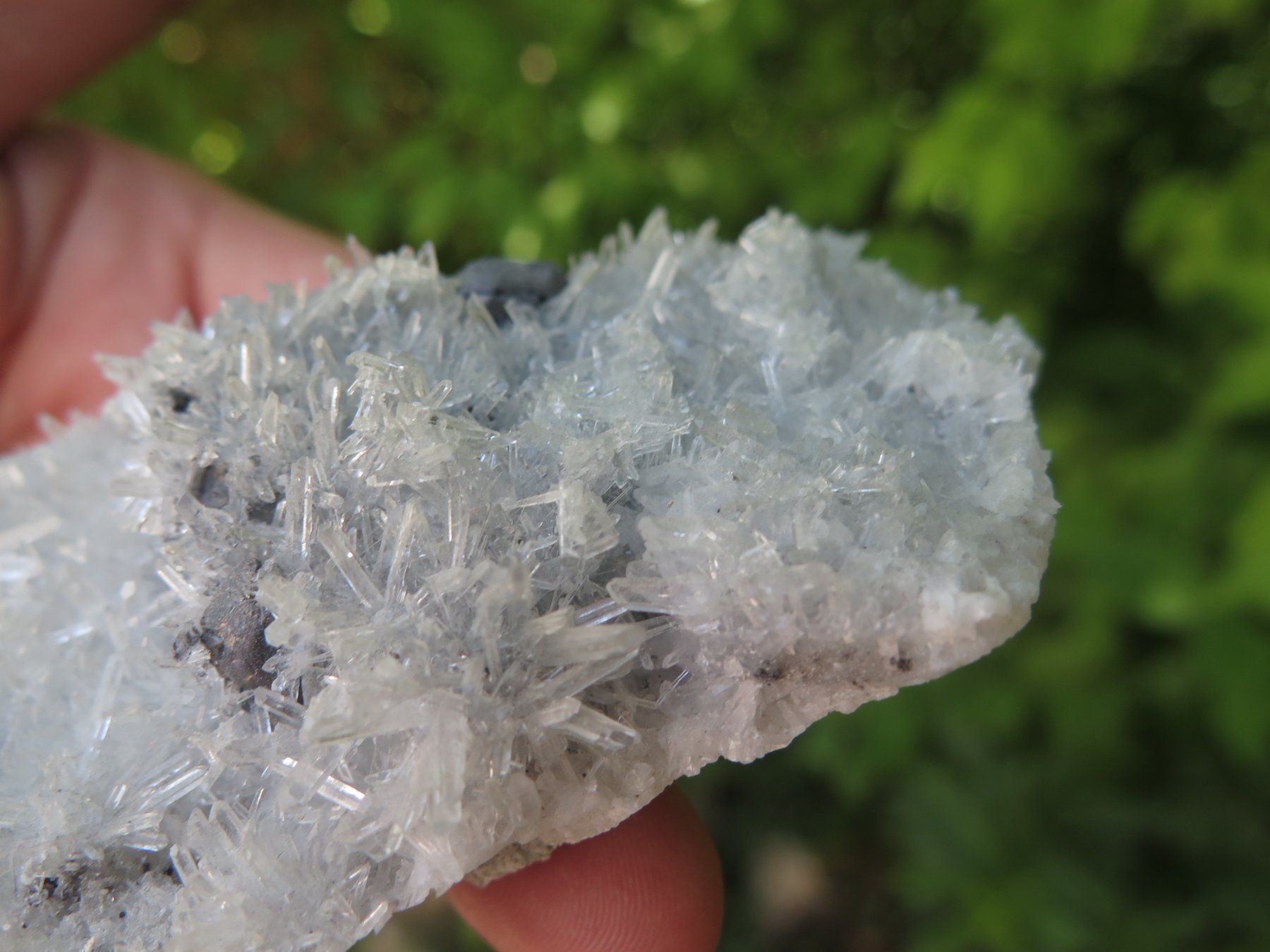 Minerali & Pietre curative: Nadelquarz mit Galena – Usato da Schaffhausen venduto da Yamakana51L8736OQ8 3