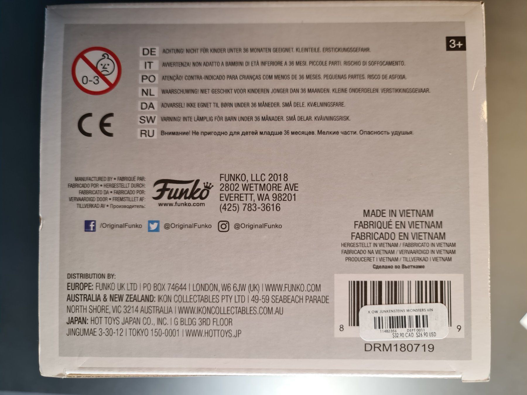 Funko Statuette: Funko Pop Roadhog exklusiv – Nuovo e nell'imballaggio originale da Elsau venduto da oli_2tdc 5