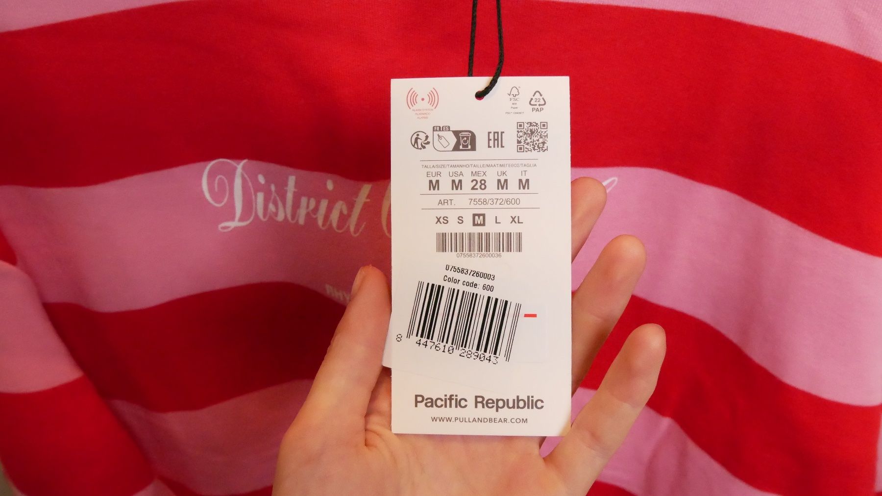 Pull&Bear Pullover & Sweatshirts: Pull & Bear Oversize Striped rot pink rosa Sweater Pullover – Neu und originalverpackt aus Zürich von julia_vina 4