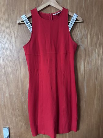 Tommy Hilfiger rotes Mini Kleid – wenig getragen – Gr. M