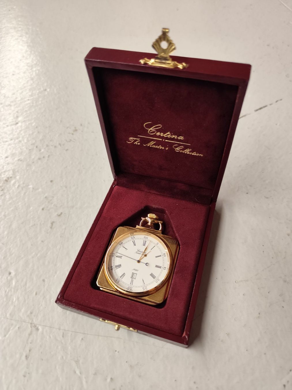 Certina Orologi: Certina Taschenuhr ABB / BBC Jubiläum – Usato da Bubikon venduto da Spooooner