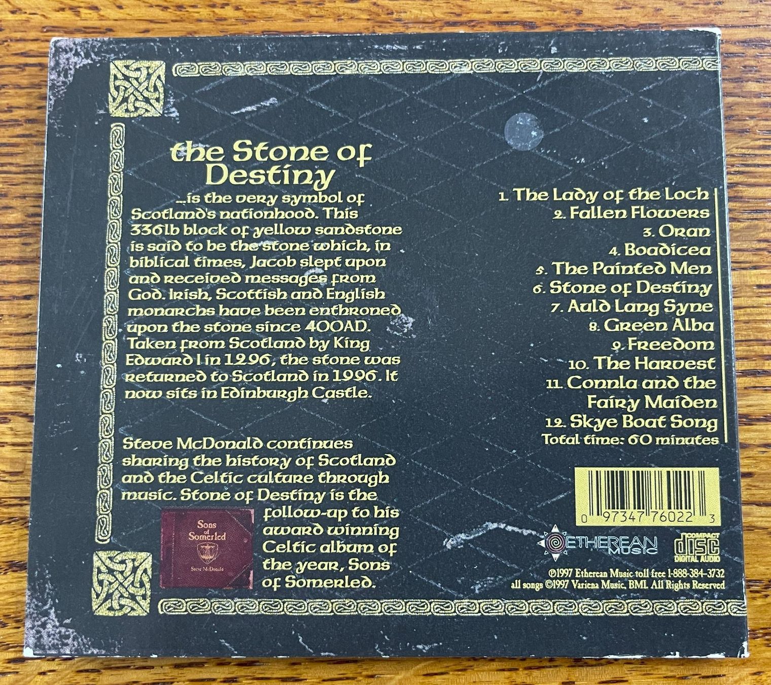 CD: Steve McDonald - Stein des Schicksals [CD] – Usato da Oftringen venduto da Vucki 1