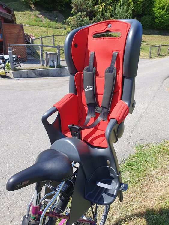 Kinder Fahrrad Rücksitz Mit Armlehnen & Fußst Produktbild-Vorschau 6
