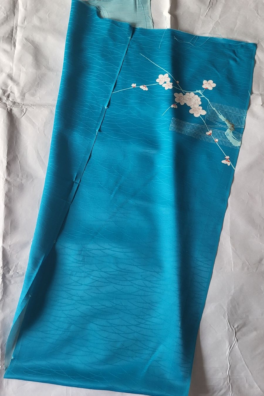 Tissus: Coupons tissu bleu  – D'occasion à Fribourg par VictoriaShop7 4