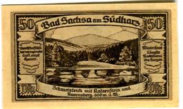 Notgeld "50 Pfennig. Bad Sachsa 1921"