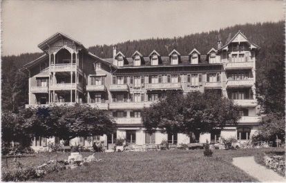 Cartoline postali: Beatenberg - Park-Hotel " POST " 1949 – Usato da Schlieren venduto da Rapaelli