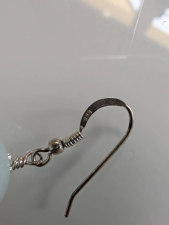 Boucles d'oreille: Silber Ohrringe mit Stein – D'occasion à Konolfingen par Honey870 2