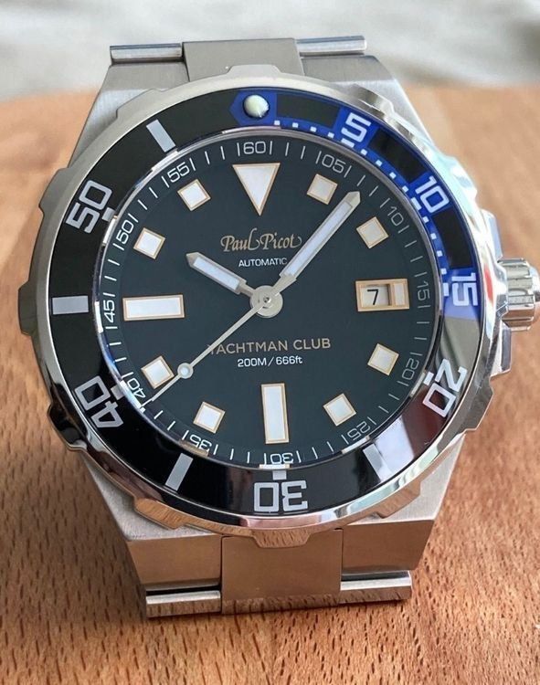 Paul Picot Orologi: Schöne Paul Picot Yachtmann – Usato da Zürich venduto da masako