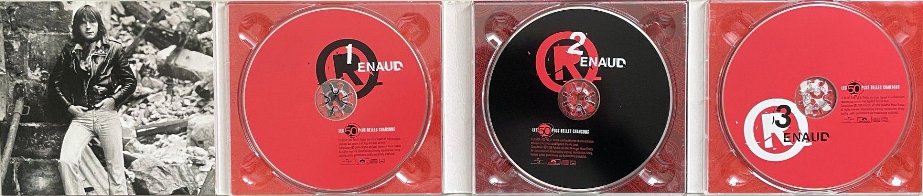CD: Renaud 3 CD's Digipack - Les 50 plus belles chansons – Usato da Savagnier venduto da Ne2065 2