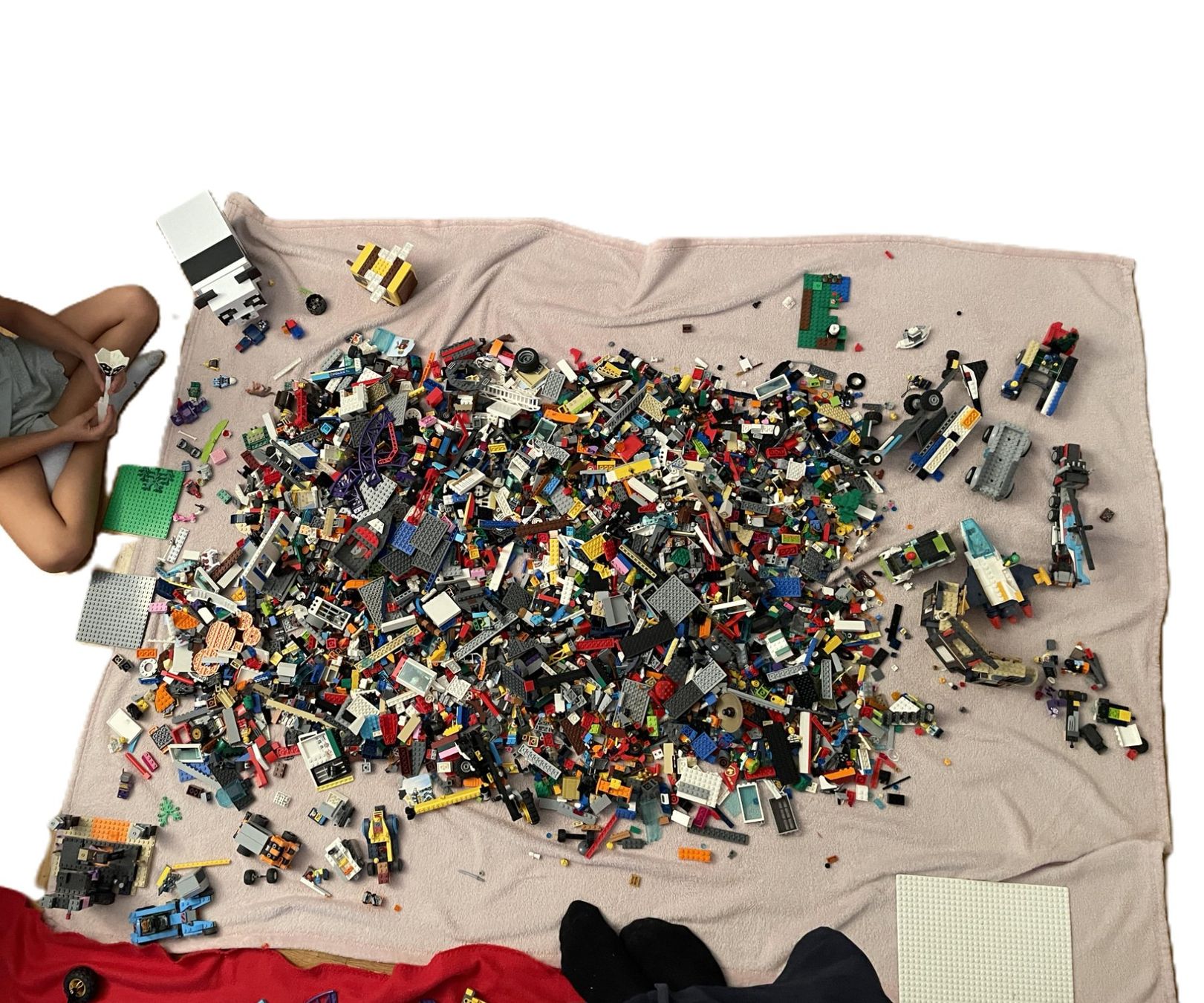 Lego Kit di costruzioni: Tausende Franken Lego, alles Originale Lego-Sets – Usato da Heerbrugg venduto da Knechtlein 1