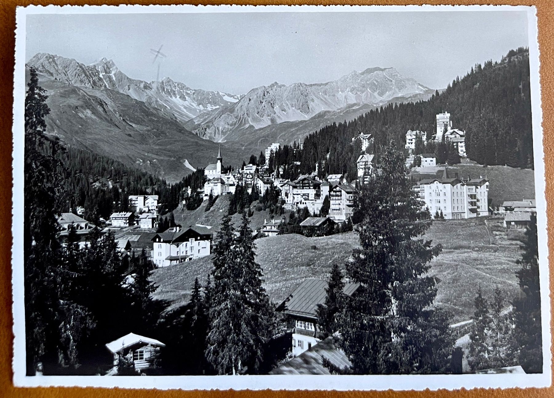 Cartoline postali: AROSA - 1949 – Usato da Lutry venduto da Ediego