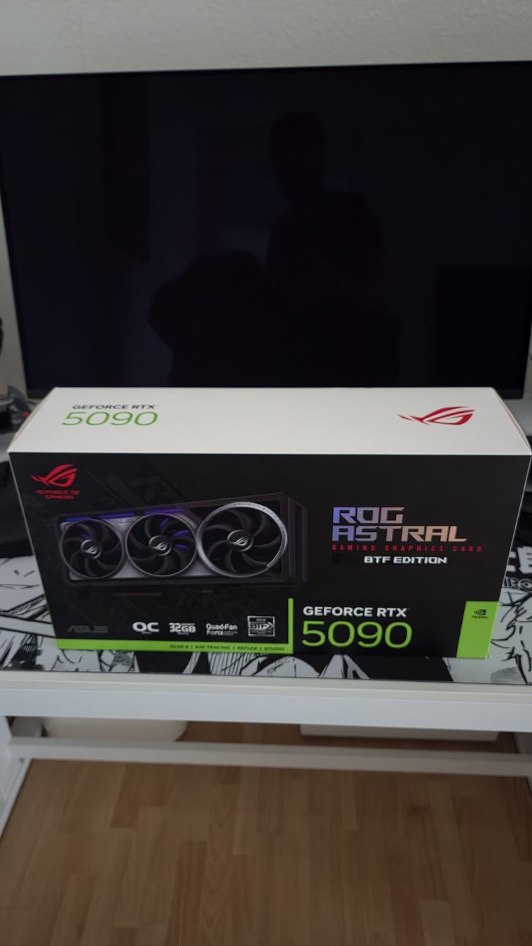 Asus Grafikkarten: 5090 Asus Rog Astral BTF – Neu (gemäss Beschreibung) aus Oftringen von salento1212 1
