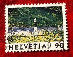 CH Briefmarken Stempel   