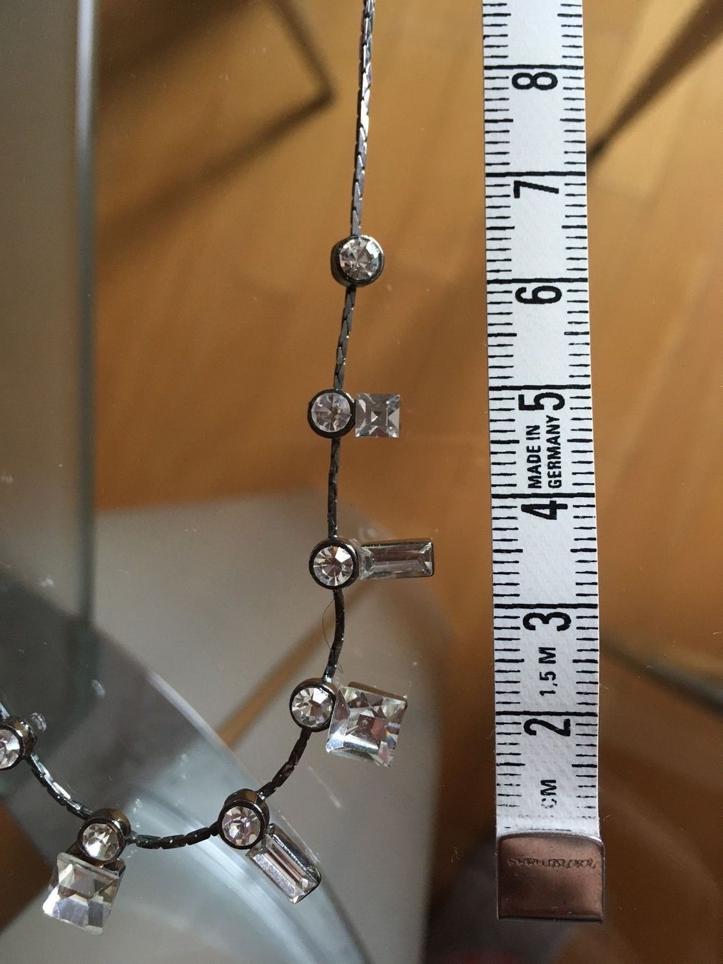 Catenine: Collier strass brillants ras de cou – Usato da Genève venduto da Libellule477 2