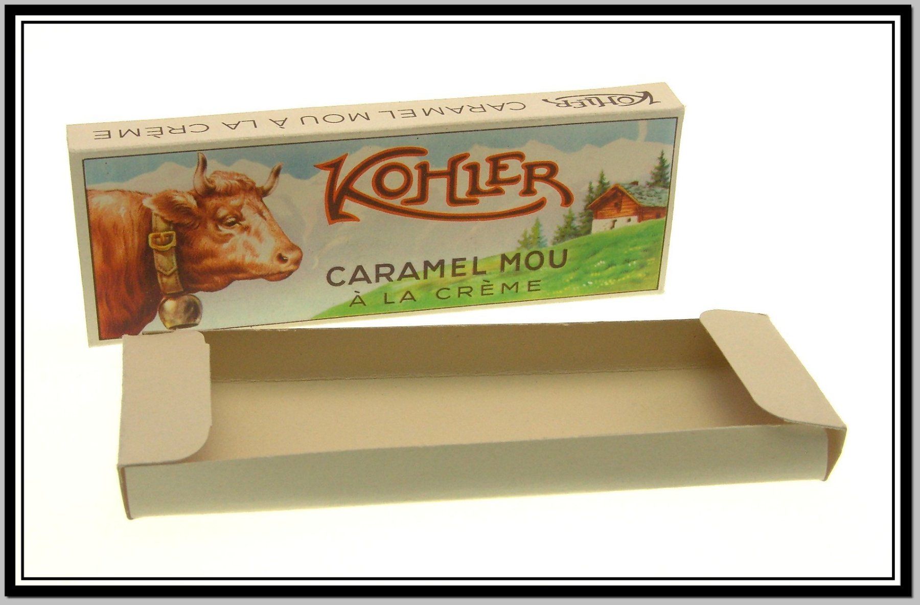 Schmuckkästen: süsses Chocolat Kohler Karton Schachteli mit Kuhkopf – Gebraucht aus Langenthal von hamster-raeumung 5