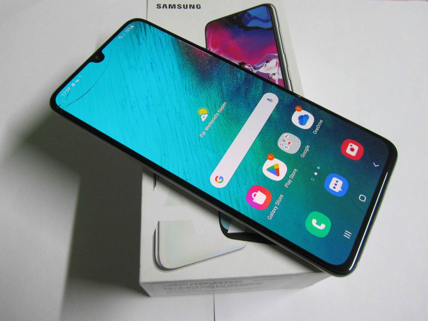 Samsung Handys / Smartphones: Samsung Galaxy A70 128GB – Gebraucht aus moosseedorf von  1