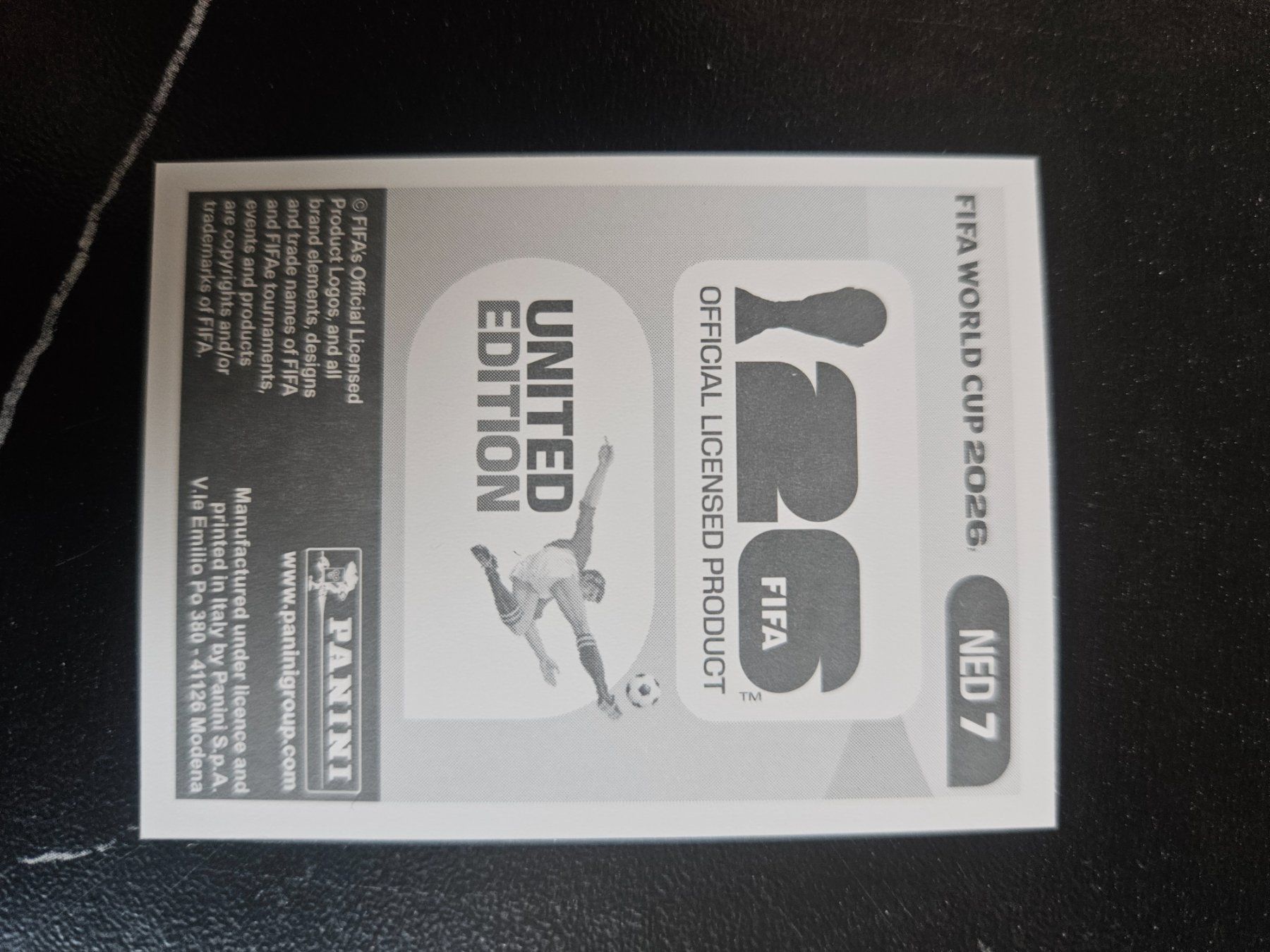 Panini Cartes à collectionner: NED 7 – D'occasion à Würenlingen par Dinli 1