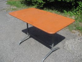 BIGLA Blechtisch 70x120cm Gartentisch TOPZUSTAND Höhe 75