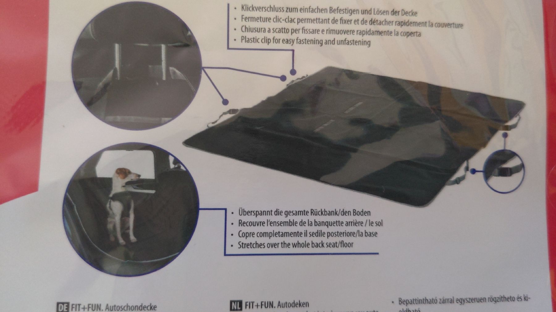Coperture: Neuwertiger Auto-Schonbezug Hunde – Nuovo (secondo la descrizione) da Sutz venduto da Rawypp 2
