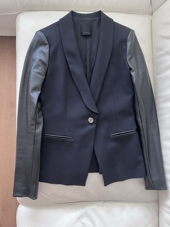 Blazer Pinko dark blue with black sleeves Size IT 42